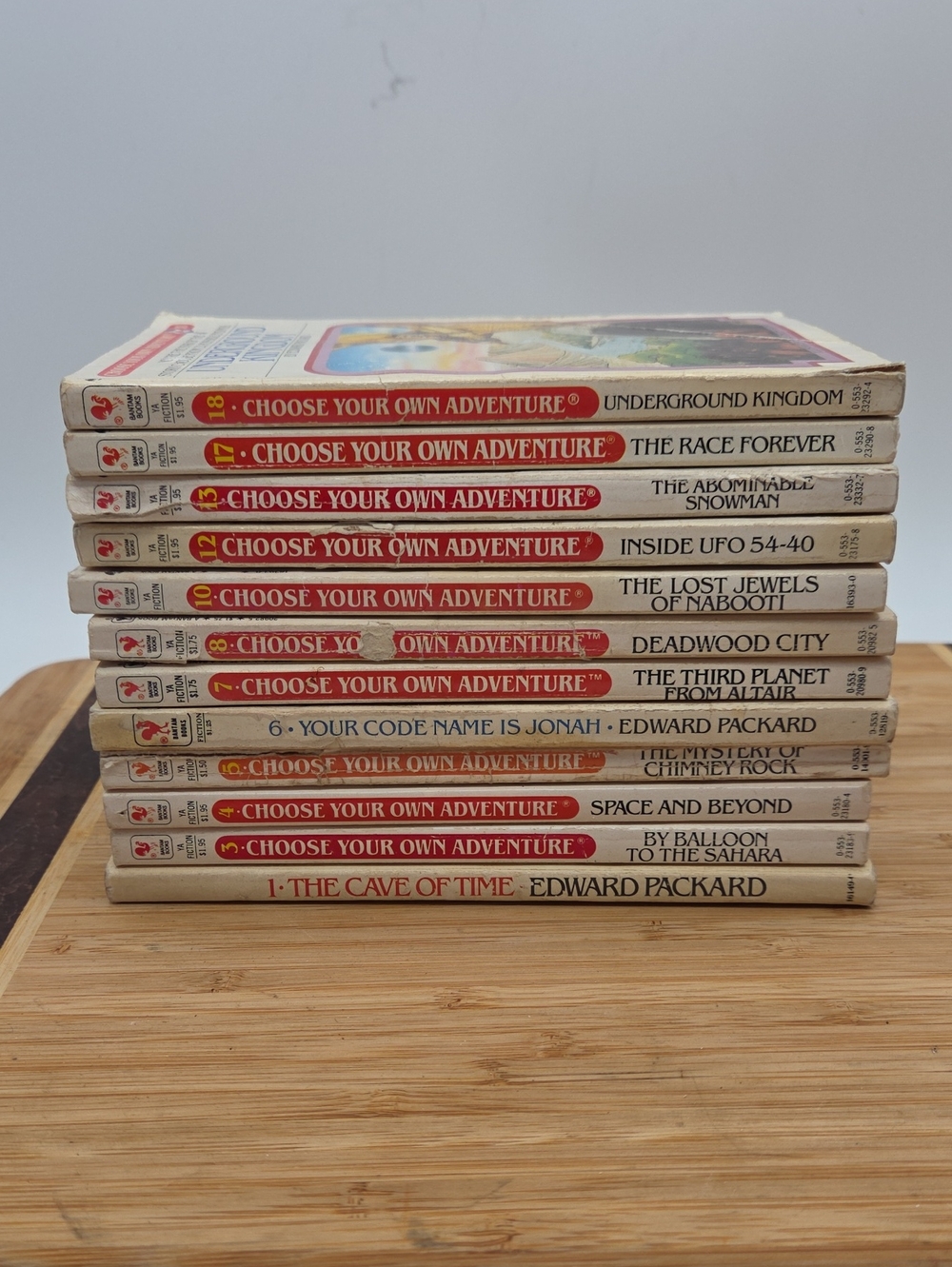 Bundle Lot of 12 Vintage 80s Choose Your Own Adventure Bantam Books